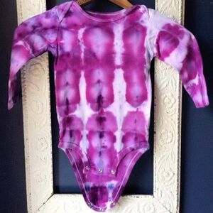 Carter's Ice Dye Long Sleeve Onesie